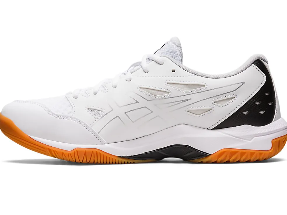 Netbal | Squash & badminton>ASICS GEL-ROCKET 11 White/Pure Silver