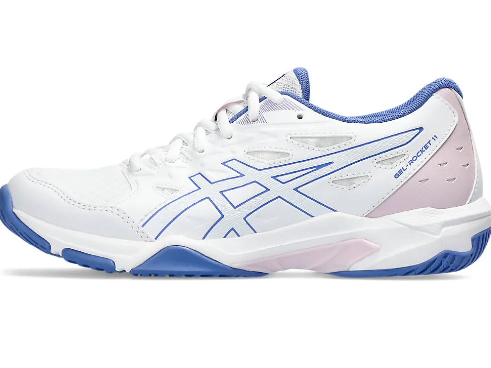 Squash & badminton | Handbal>ASICS GEL-ROCKET 11 White/Sapphire