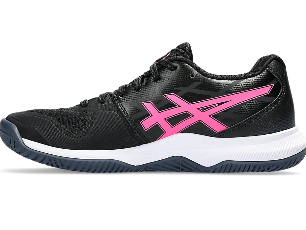 Netbal | Squash & badminton>ASICS GEL-TACTIC 12 Black/Hot Pink