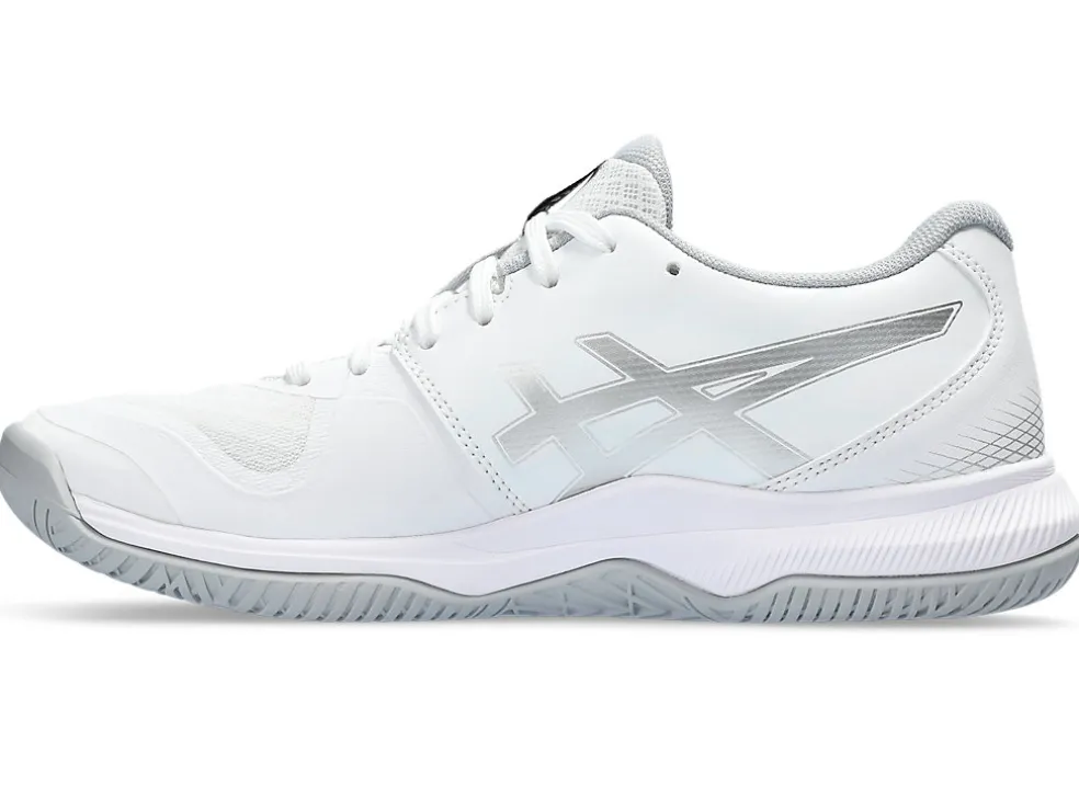 Netbal | Squash & badminton>ASICS GEL-TACTIC 12 White/Pure Silver