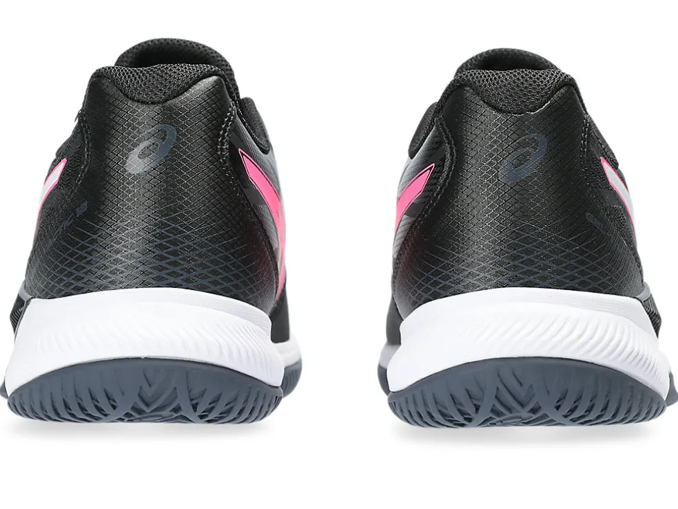 Netbal | Squash & badminton>ASICS GEL-TACTIC 12 Black/Hot Pink