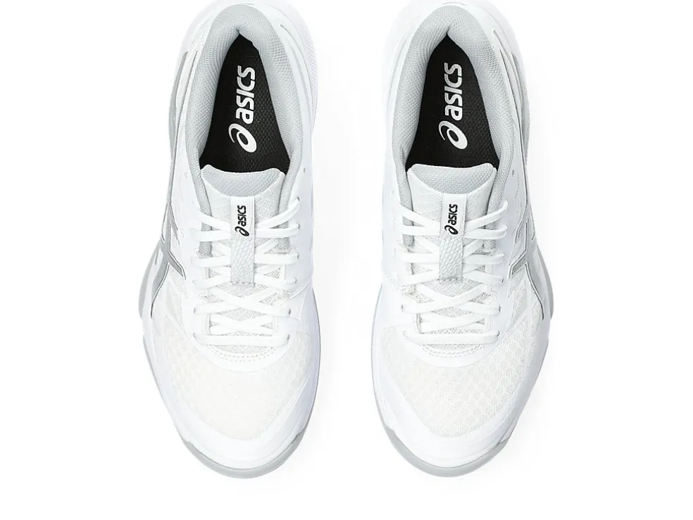 Netbal | Squash & badminton>ASICS GEL-TACTIC 12 White/Pure Silver