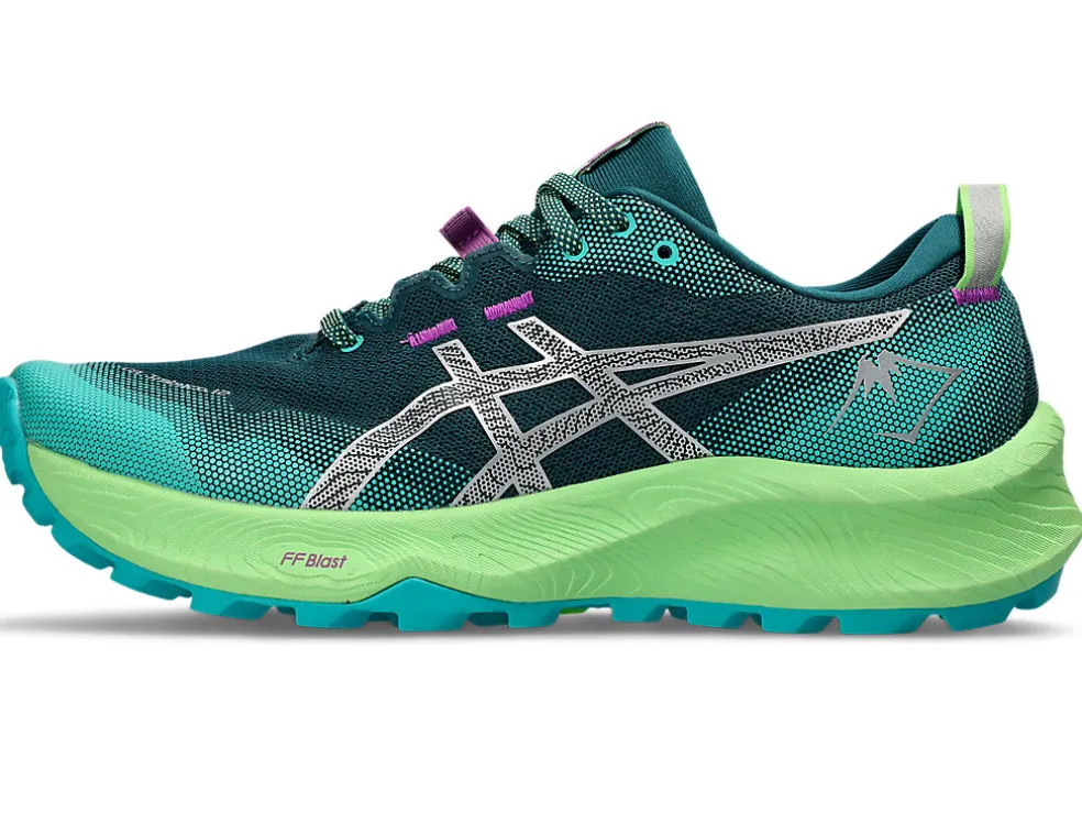 GEL-TRABUCO™ | Trail running>ASICS GEL-TRABUCO 12 Rich Teal/Pure Silver