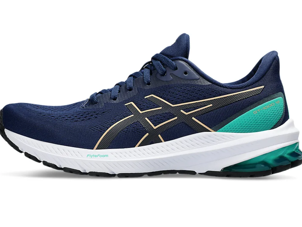 GT-1000™ | Hardloopschoenen>ASICS GT-1000 12 Blue Expanse/Champagne