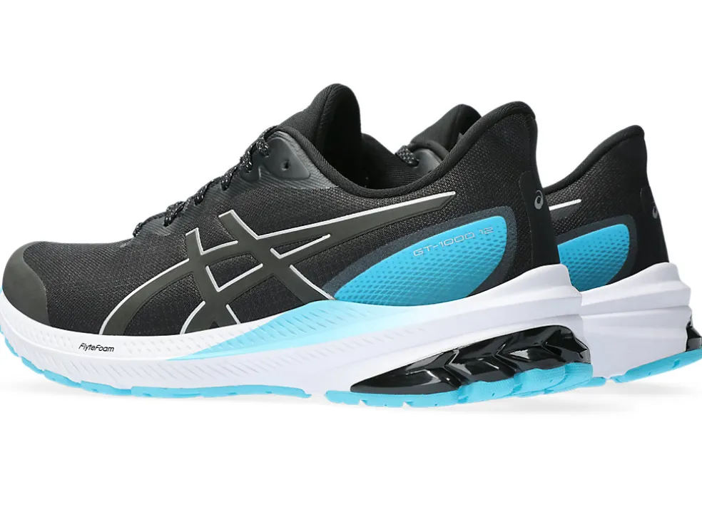 GT-1000™ | Hardloopschoenen>ASICS GT-1000 12 LITE-SHOW Black/Pure Silver