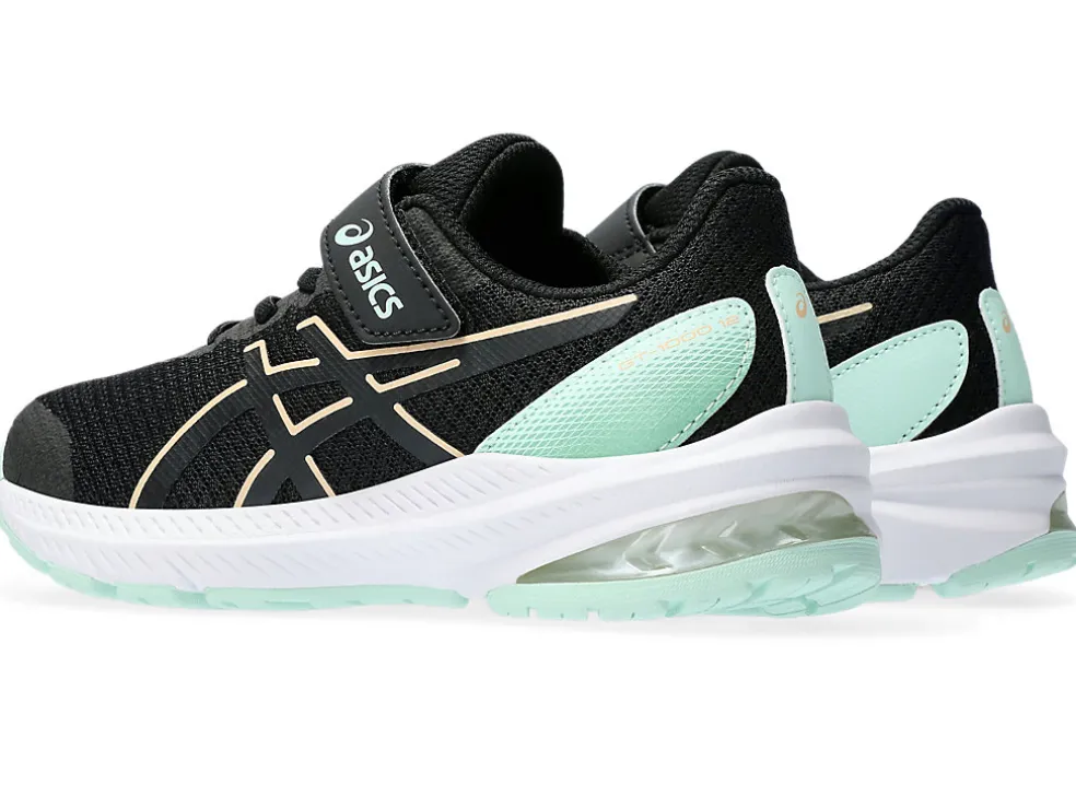 GT-1000™ | Hardloopschoenen>ASICS GT-1000 12 PS Black/Apricot Crush