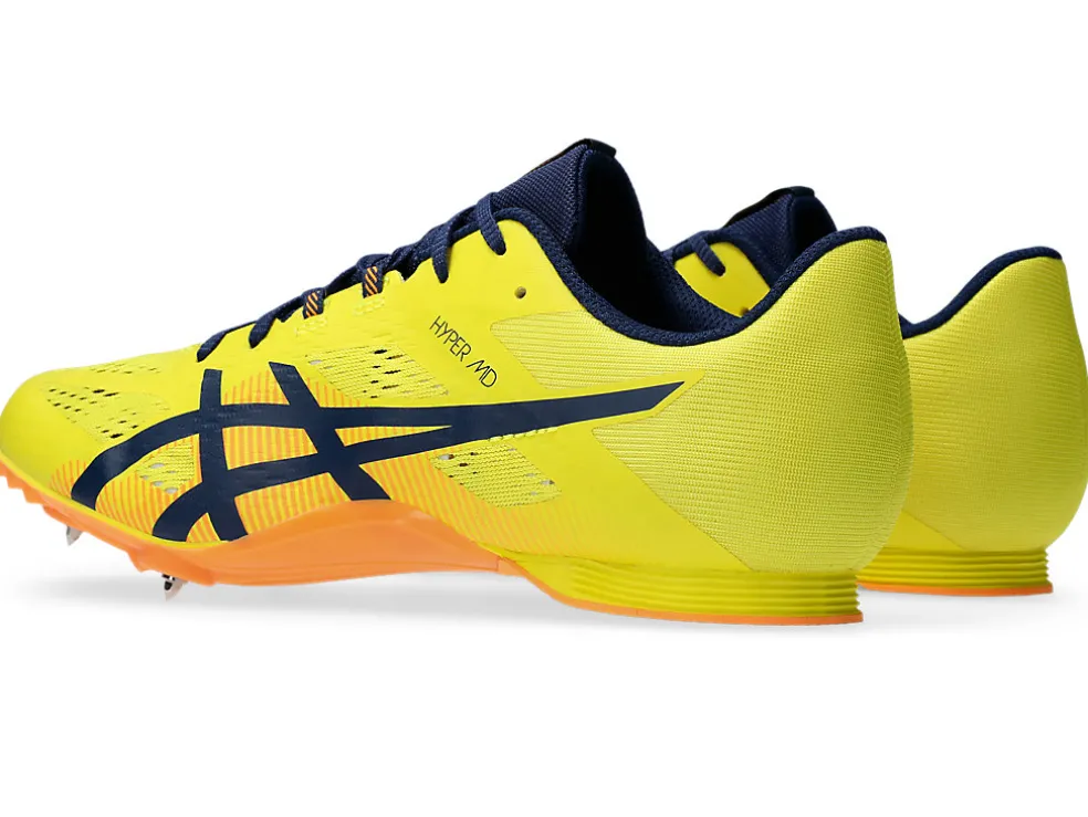 Atletiek | Schoenen>ASICS HYPER MD 8 Bright Yellow/Blue Expanse