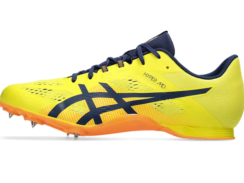 Atletiek | Schoenen>ASICS HYPER MD 8 Bright Yellow/Blue Expanse
