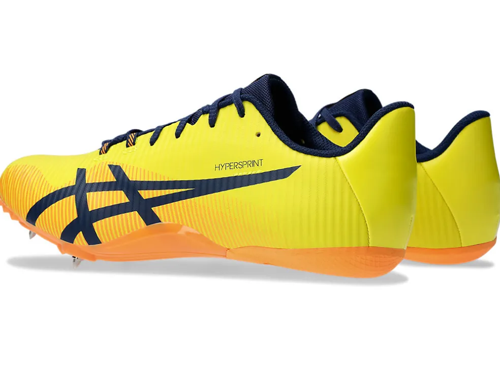 Atletiek | Schoenen>ASICS HYPERSPRINT 8 Bright Yellow/Blue Expanse