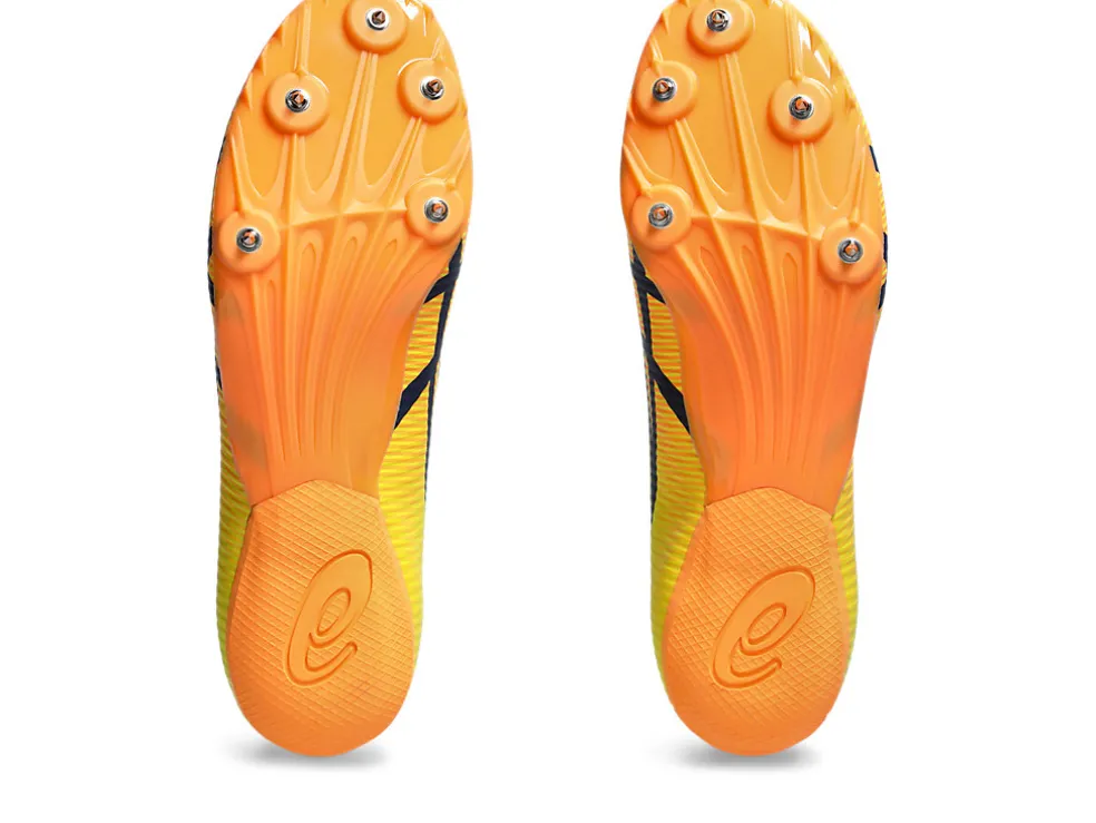 Atletiek | Schoenen>ASICS HYPERSPRINT 8 Bright Yellow/Blue Expanse