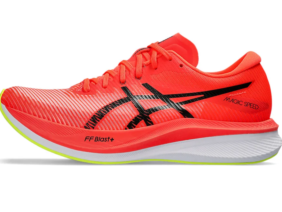 Run faster | MAGIC SPEED™>ASICS MAGIC SPEED 3 Sunrise Red/Black
