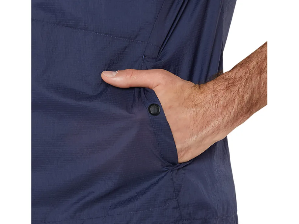 Kleding | Hardlopen>ASICS METARUN PACKABLE GILET Thunder Blue