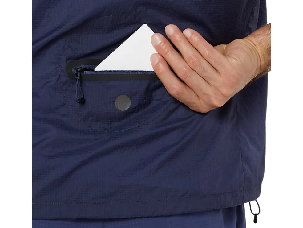 Kleding | Hardlopen>ASICS METARUN PACKABLE GILET Thunder Blue