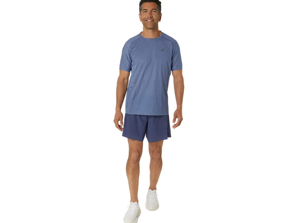 Kleding | Hardlopen>ASICS METARUN SS TOP Denim Blue