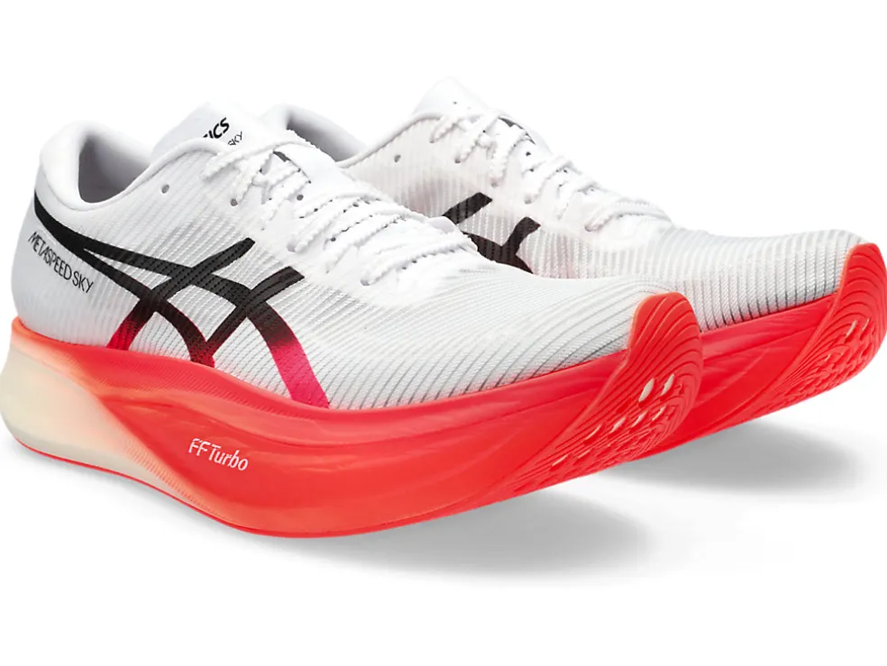 Run faster | METASPEED™>ASICS METASPEED SKY+ White/Black