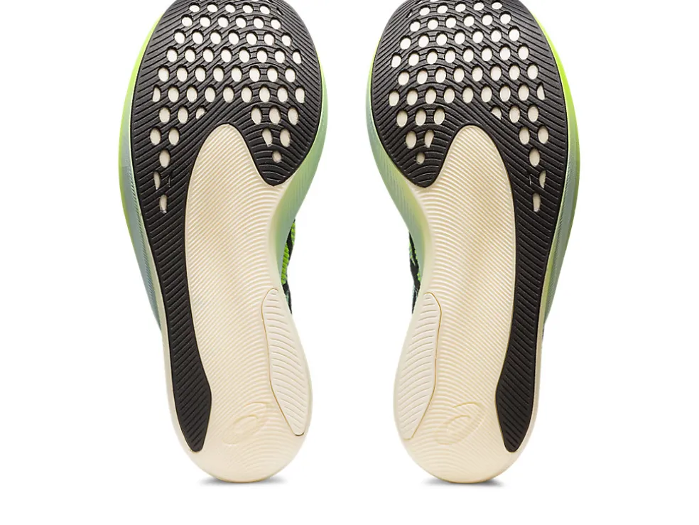 Run faster | METASPEED™>ASICS METASPEED SKY+ Hazard Green/Sky