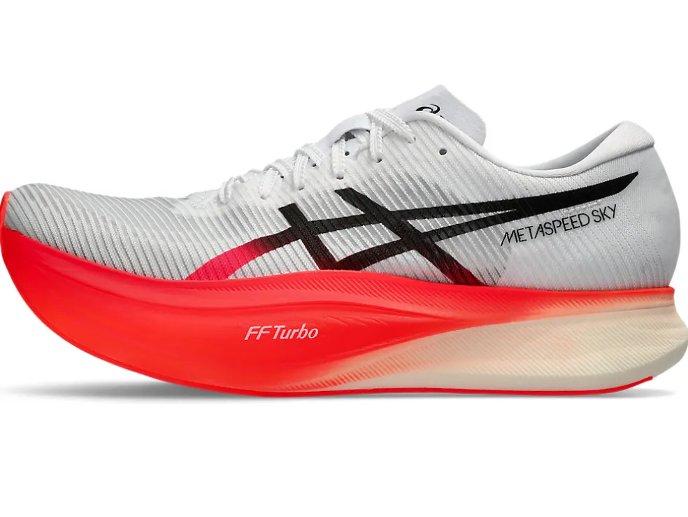 Run faster | METASPEED™>ASICS METASPEED SKY+ White/Black