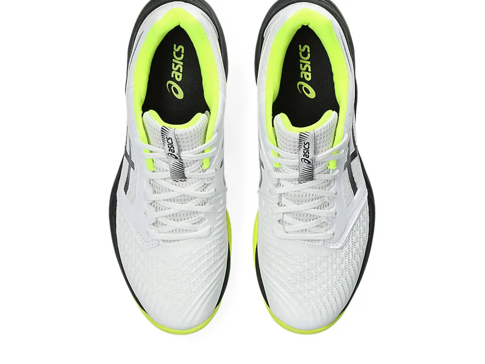 Netbal | Squash & badminton>ASICS NETBURNER BALLISTIC FF 3 White/Gunmetal