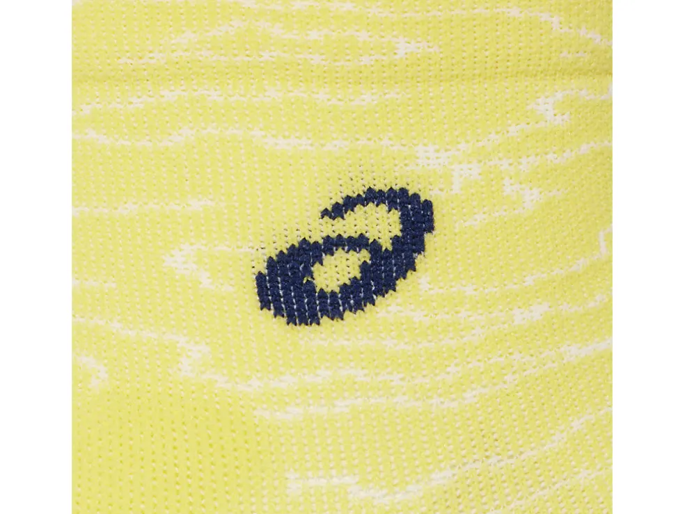 Hardlopen | Sokken>ASICS PERFORMANCE RUN SOCK QUARTER Bright Yellow/Blue Expanse