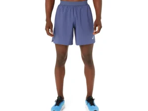 Kleding | Shorts>ASICS ROAD 2-N-1 7IN SHORT Thunder Blue/Denim Blue