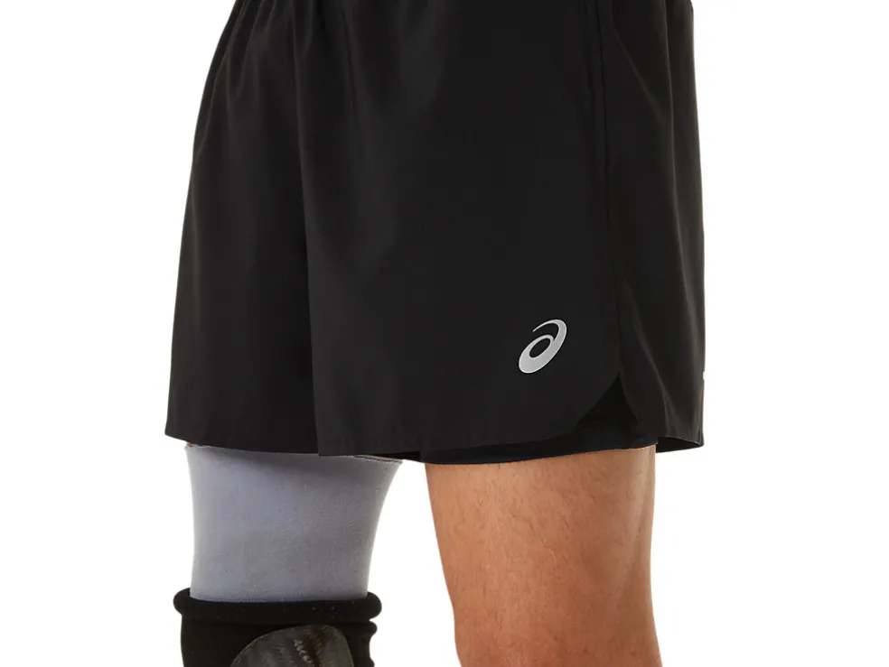 Kleding | Hardlopen>ASICS ROAD 2-N-1 5IN SHORT Performance Black