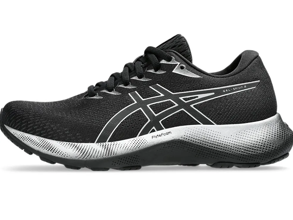 Hardloopschoenen | Hardlopen>ASICS SAIUN 2 Black/Pure Silver