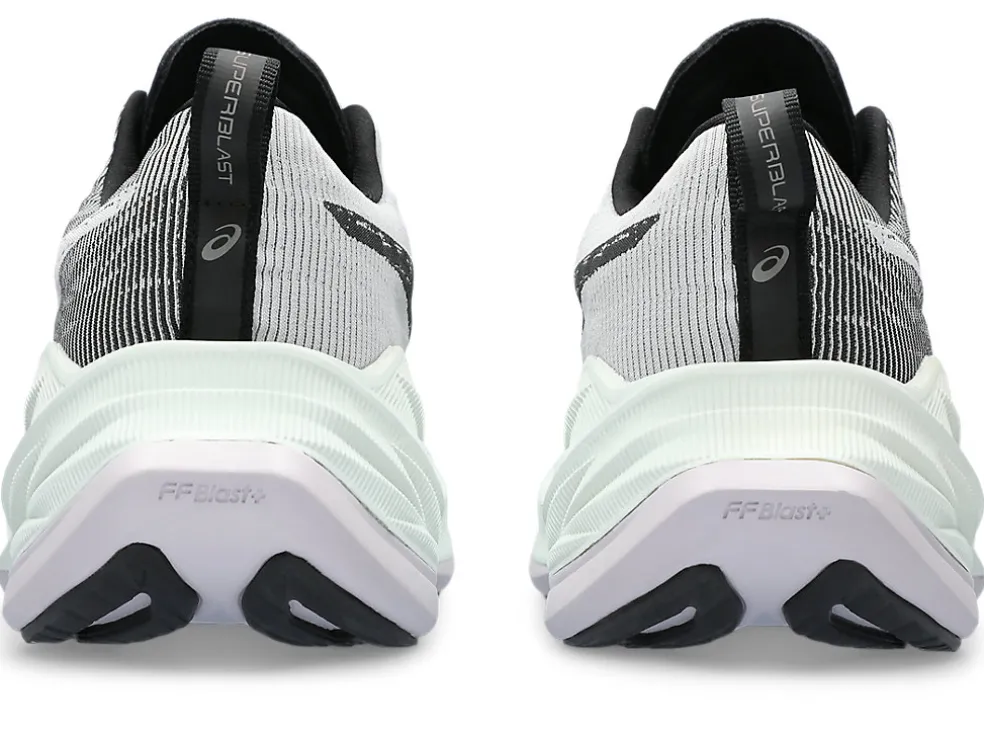 Run faster | Hardloopschoenen>ASICS SUPERBLAST White/Lilac Hint