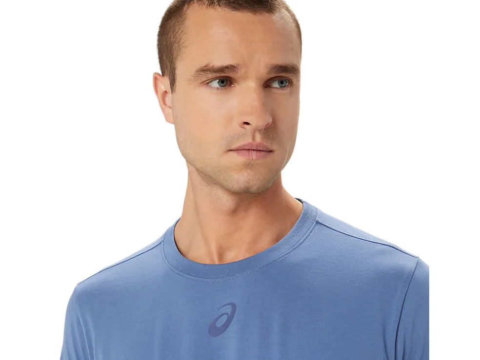 Shirts met lange mouwen | Bovenkleding>ASICS TIGER LS TOP Denim Blue/Thunder Blue