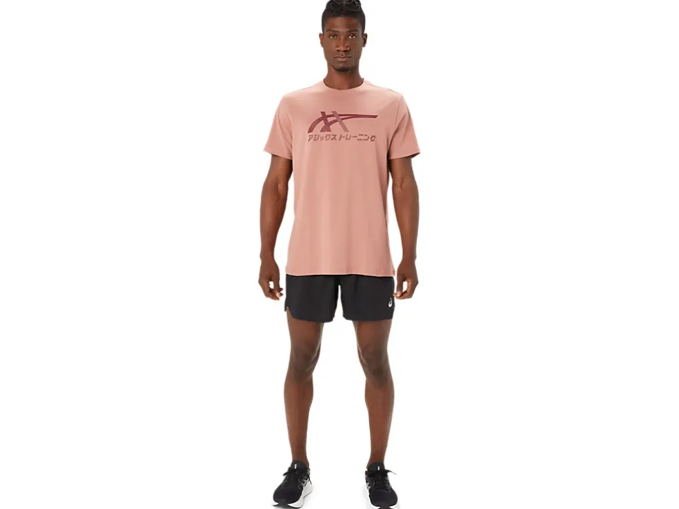 Shirts met korte mouwen | Bovenkleding>ASICS TIGER SS TEE Umeboshi/Antique Red