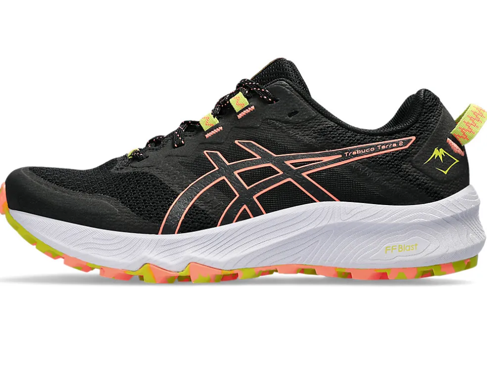 Trail running | GEL-FUJITRABUCO™>ASICS Trabuco Terra 2 Black/Sun Coral